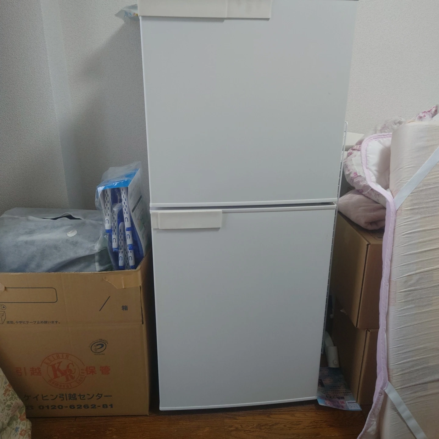ツインバード 2ドア冷蔵庫 HR-F915