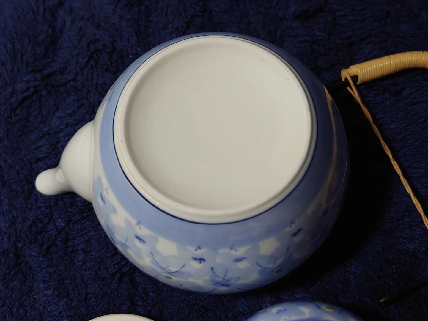 有田焼 茶器 急須 湯呑み セット 青花の写真3枚目