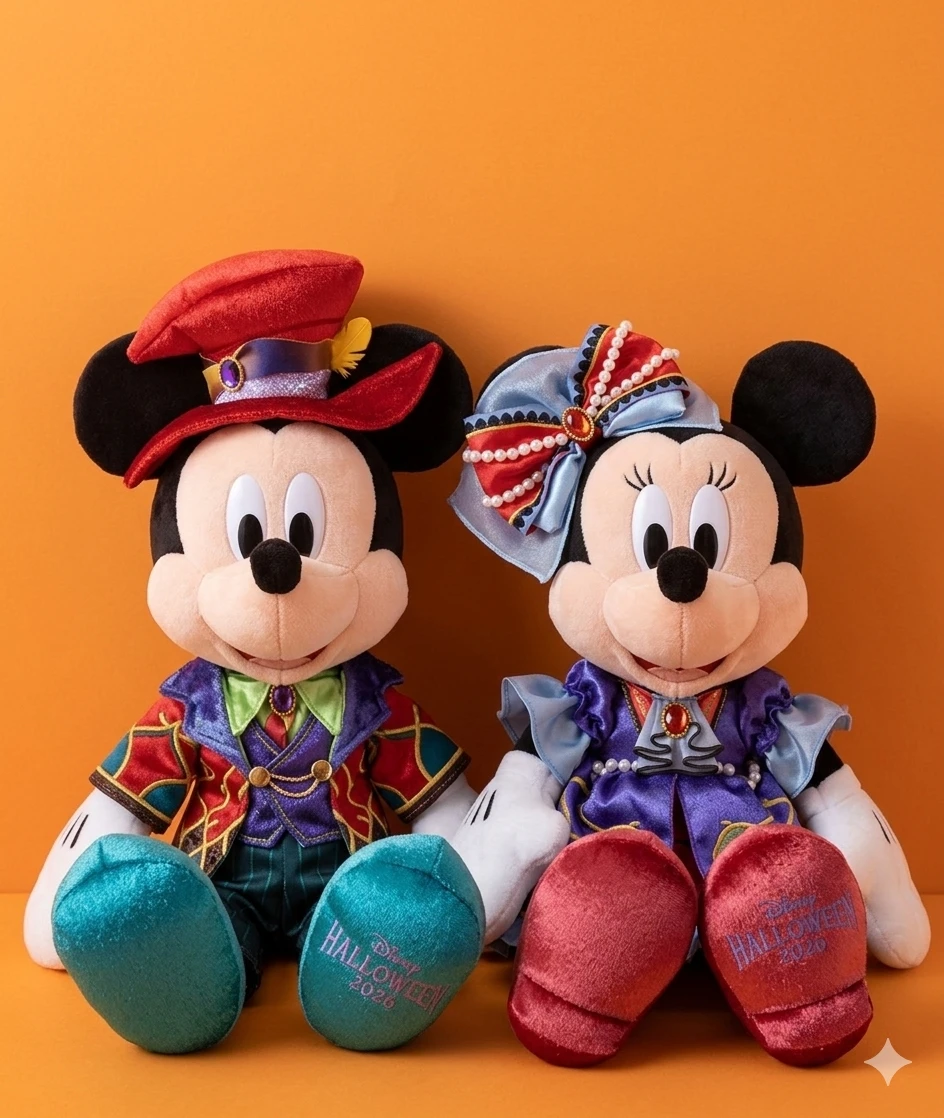 ディズニーハロウィーン2026 ぬいぐるみセット
