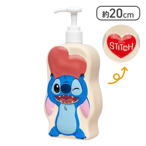ディズニースティッチ ハートといっしょソープディスペンサー♥