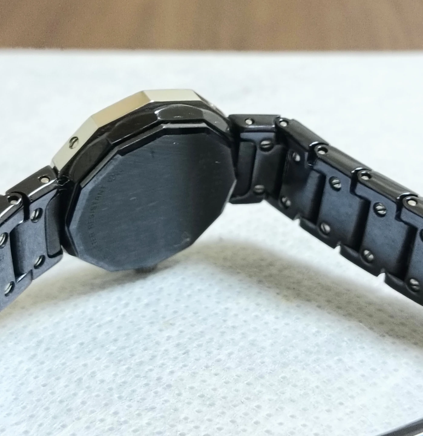 美品。CORUM コルム アドミラルズカップ ガンブルー 腕時計の写真9枚目