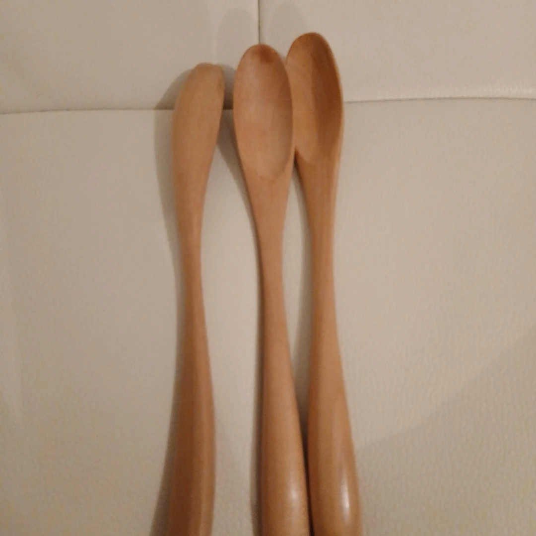 １９cm　木製スプーン 3本セット カトラリーの写真2枚目