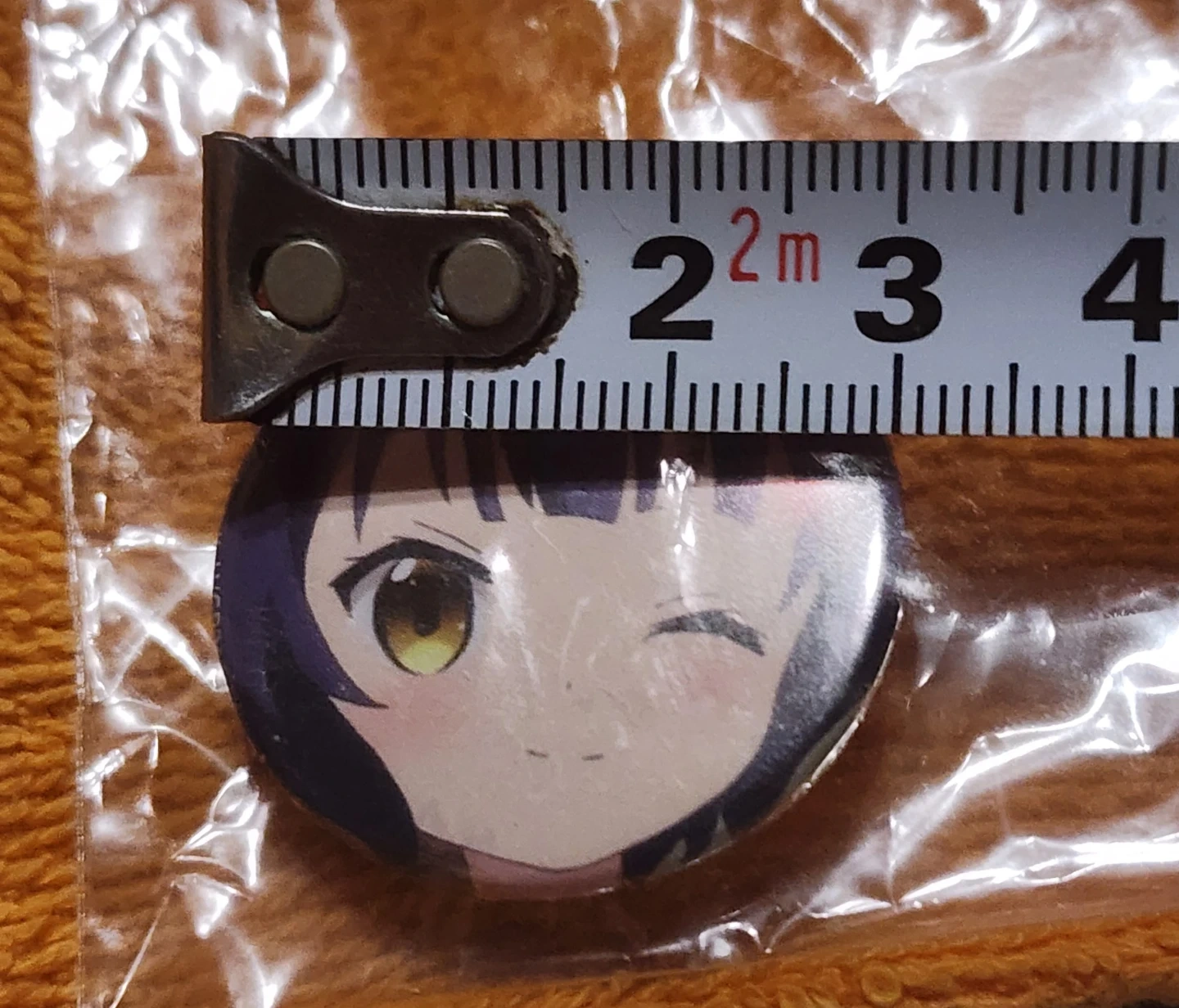 アニメキャラクター 缶バッジ 2個セットの写真3枚目