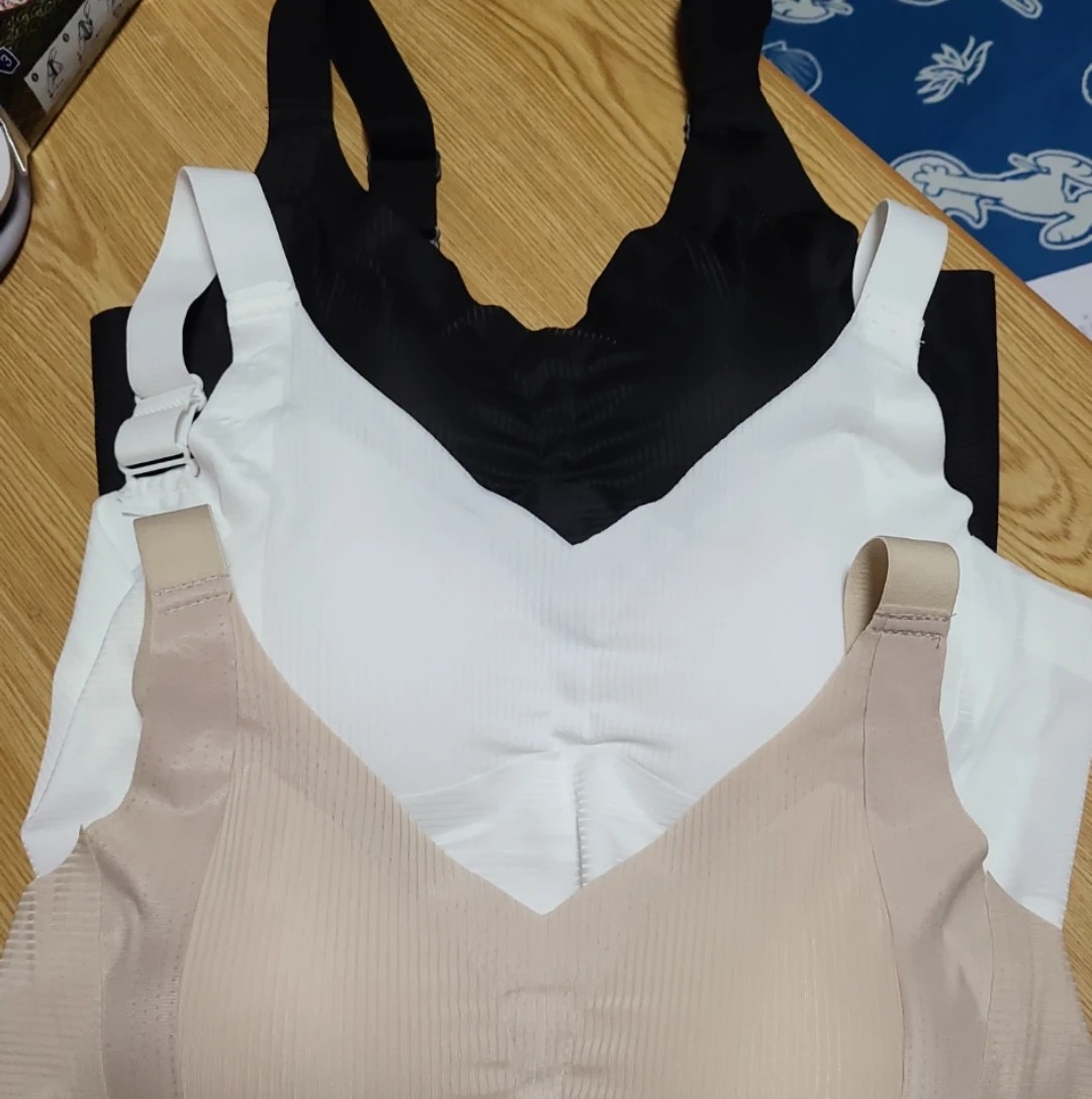 ノンワイヤーブラジャー 3枚セット XLサイズ