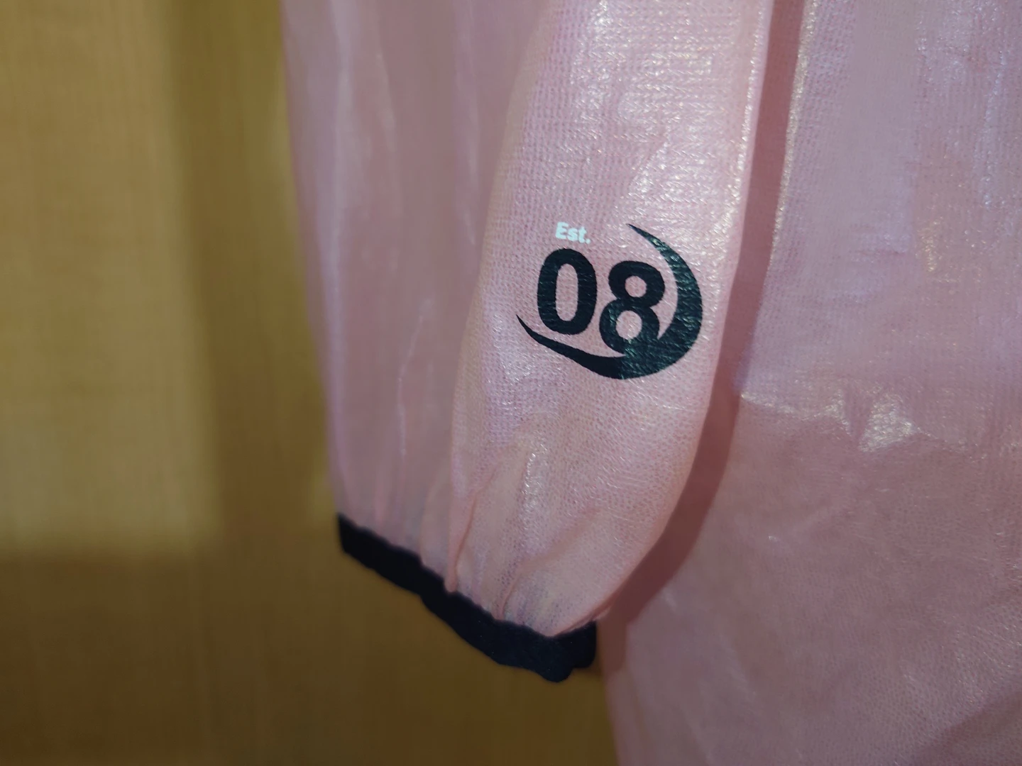 CONVERSE コンバース ナイロンパーカー ピンク Lの写真6枚目