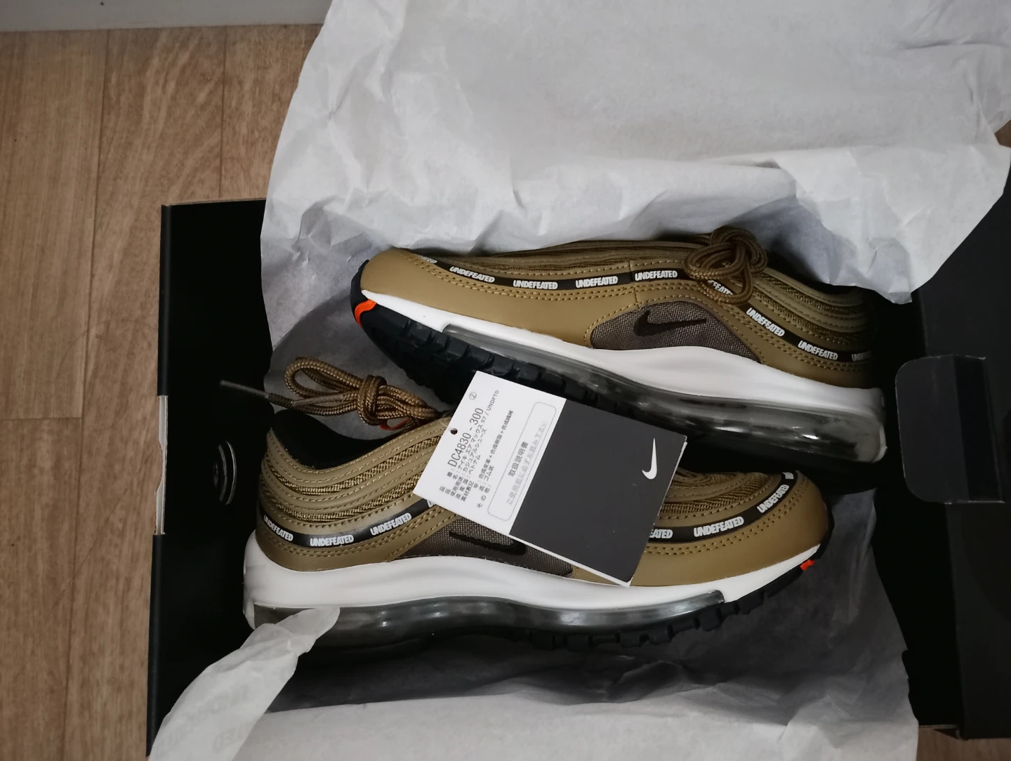 ナイキエアマックス97／UNDFTD  サイズ23cmの写真6枚目