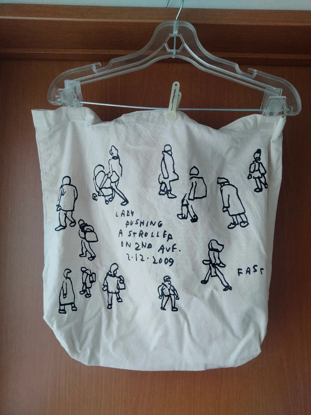 ユニクロ エコバッグ ジェイソンポラン コラボ商品 М