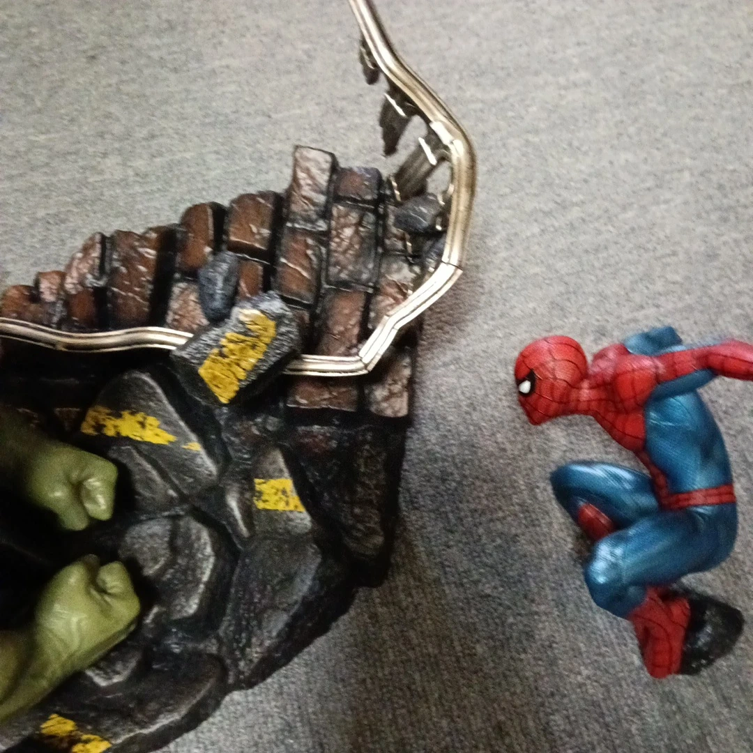 マーベル ハルク スパイダーマン フィギュアの写真5枚目