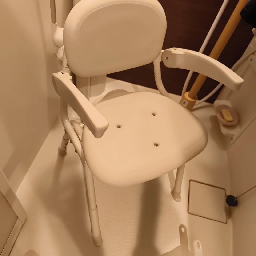 介護用シャワーチェア 折りたたみ式