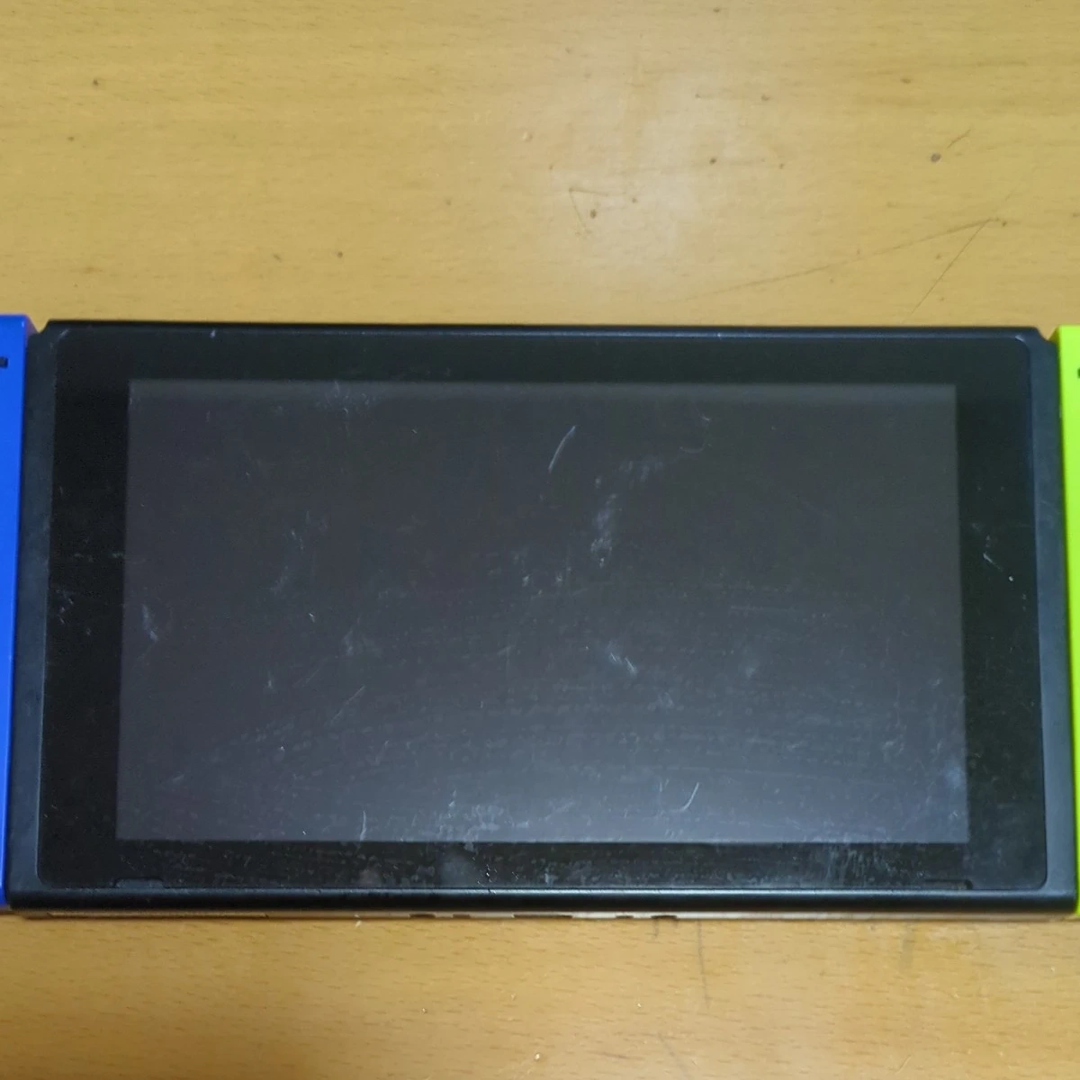 Nintendo Switch 本体 ネオンブルー ネオンイエロー ジョイコン 準ジャンク品 B品の写真2枚目