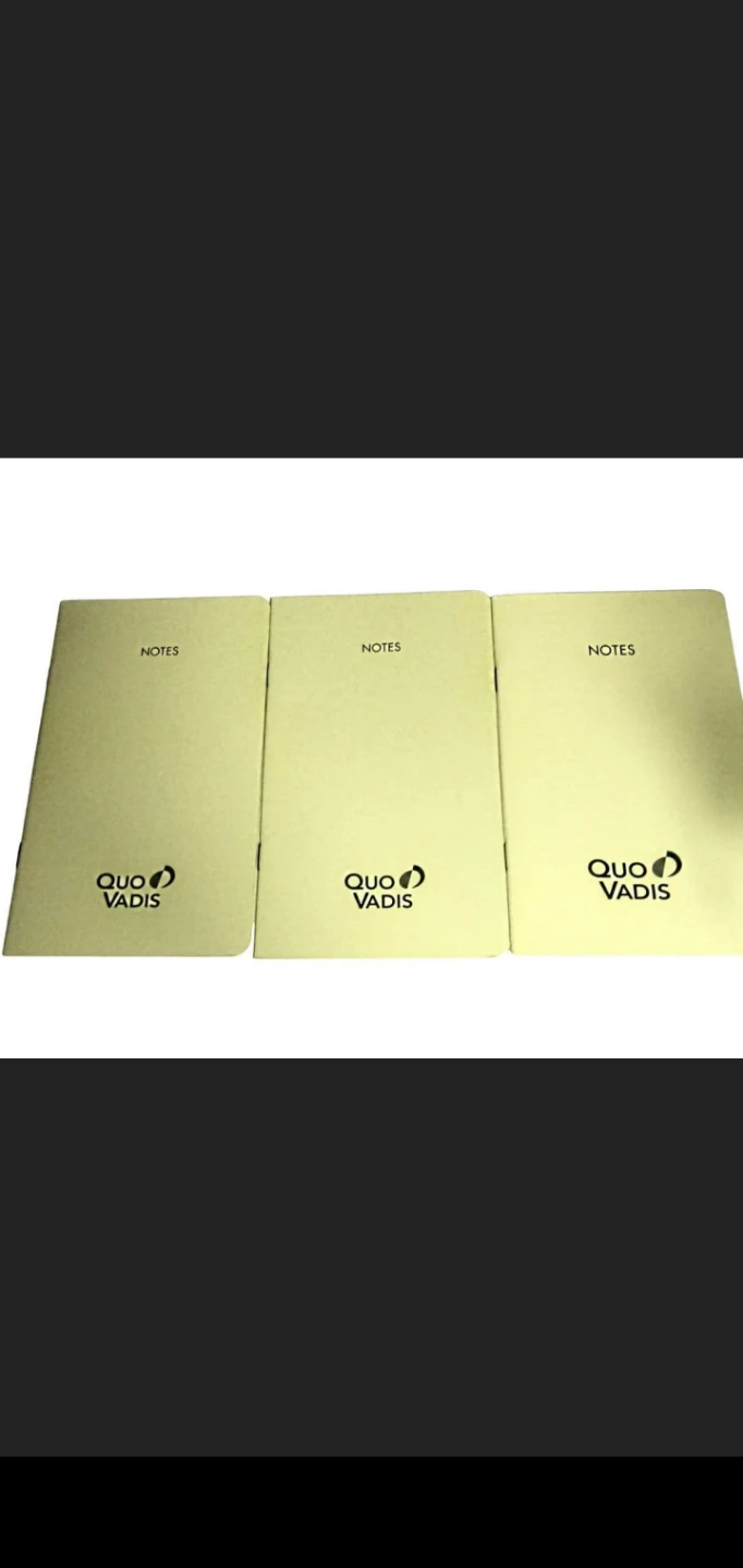 クオバディス 手帳カバー ノート3冊セットの写真2枚目