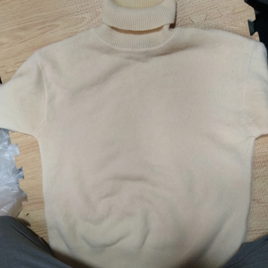 CF COMPANY タートルネックニット ベージュ Mサイズ