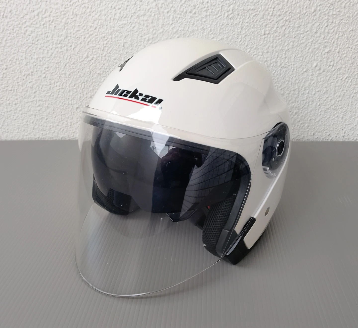 ジエカイ ジェットヘルメット JK-516 白