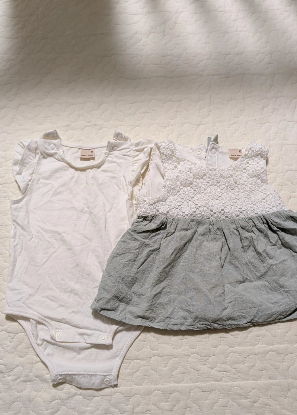 プティマイン ロンパース 70cm 2点セット