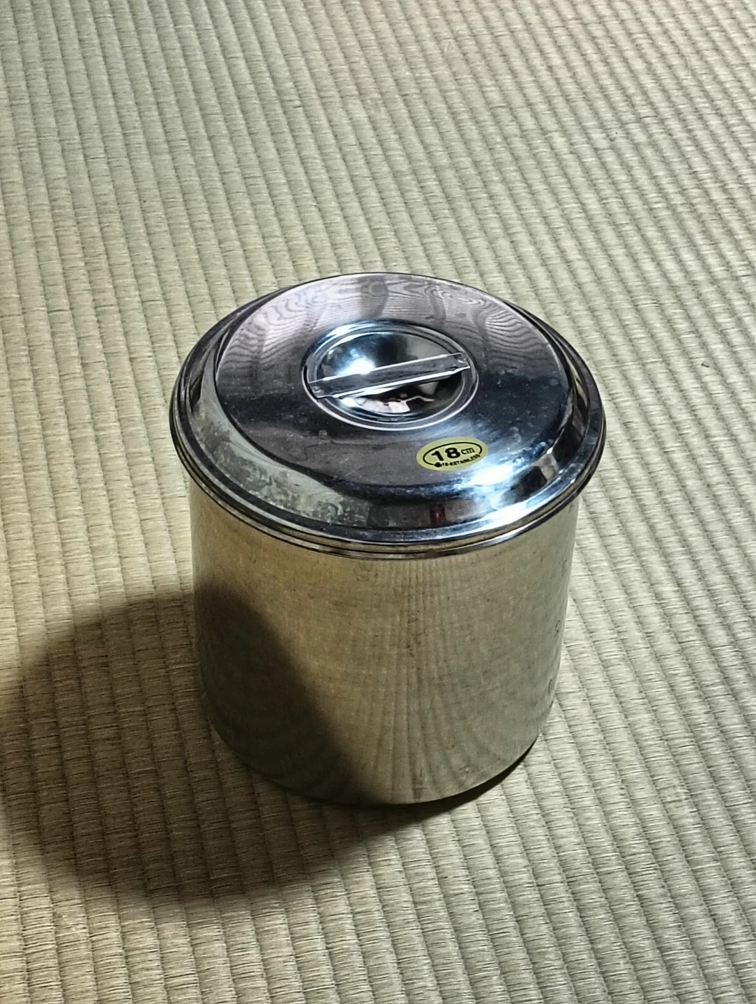 クローバー 18cm モリブデンステンレス食缶