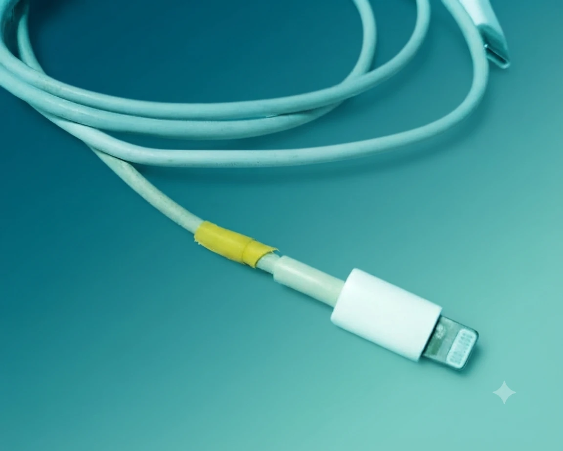 USB-C to Lightning ケーブルの写真3枚目