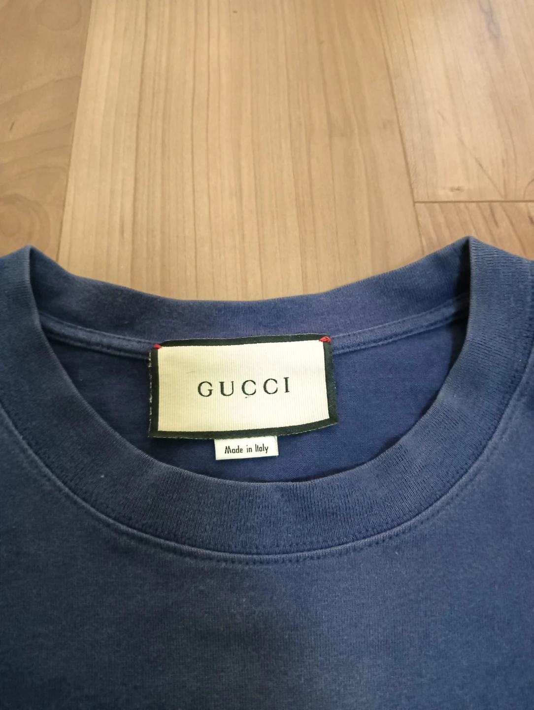 GUCCI グッチ GUCCI TENNIS 刺繍 長袖 ロング Tシャツの写真4枚目