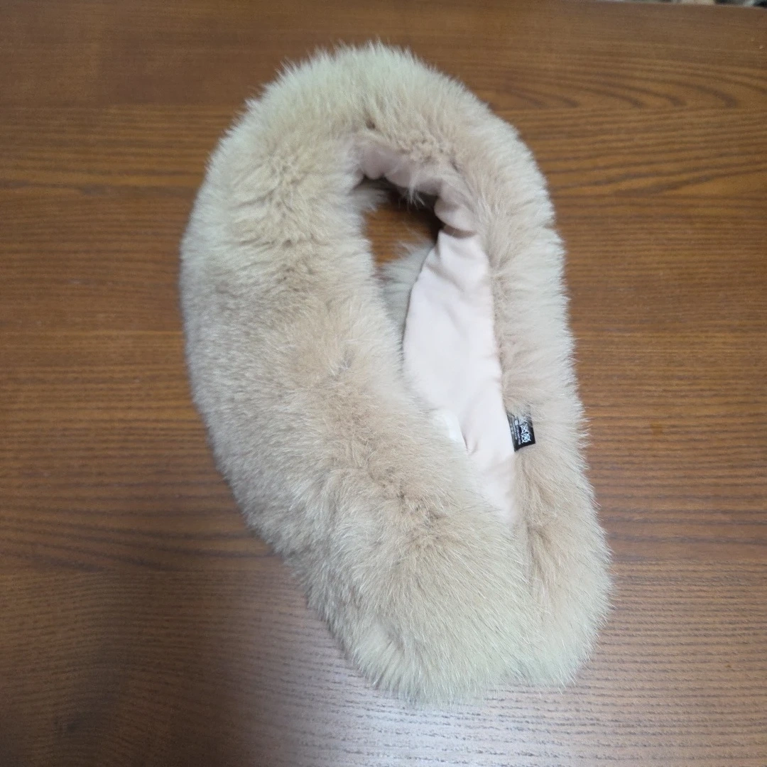 【美品】ファーティペット ベージュの写真5枚目