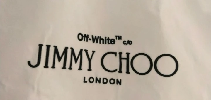 【非売品】ジミーチュウ×Off White  トートバッグ白入手困難の写真2枚目