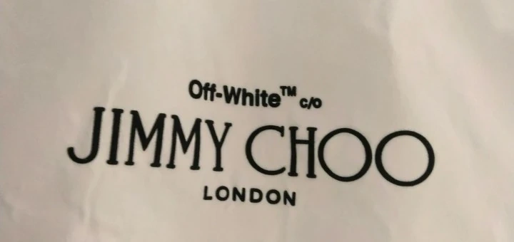 【非売品】ジミーチュウ×Off White トートバッグ白入手困難の写真2枚目