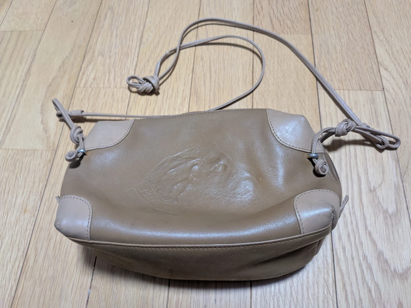 KITAMURA キタムラ ショルダーバッグ ベージュ系 使用少なめ