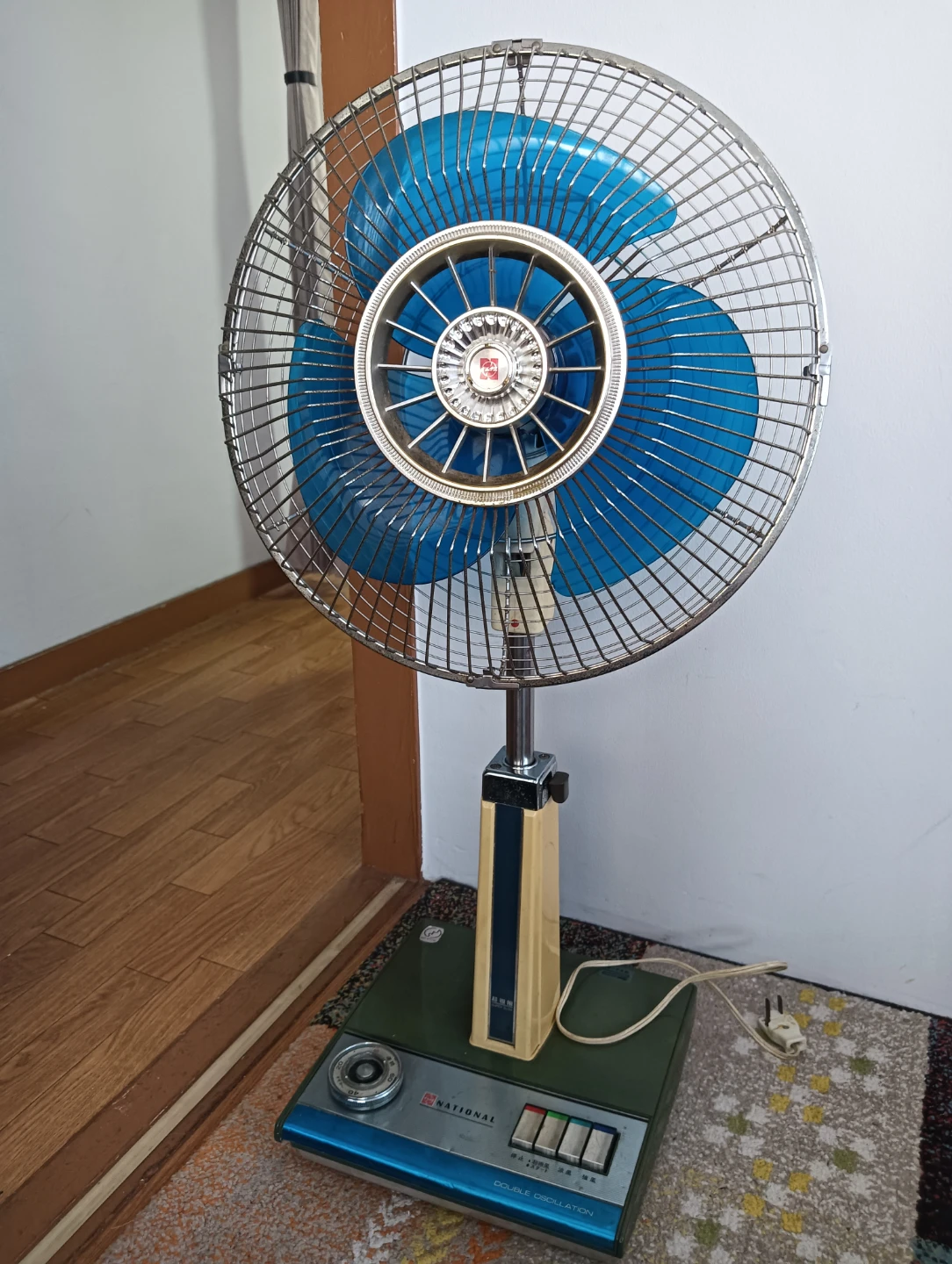 ナショナル 扇風機 レトロ