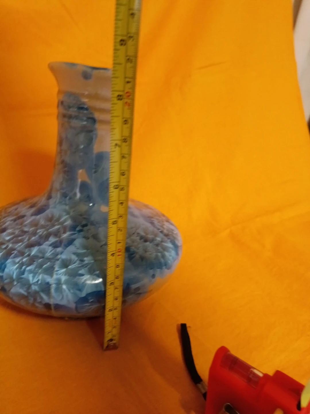 結晶釉 花瓶 陶器 フラワーベースの写真5枚目