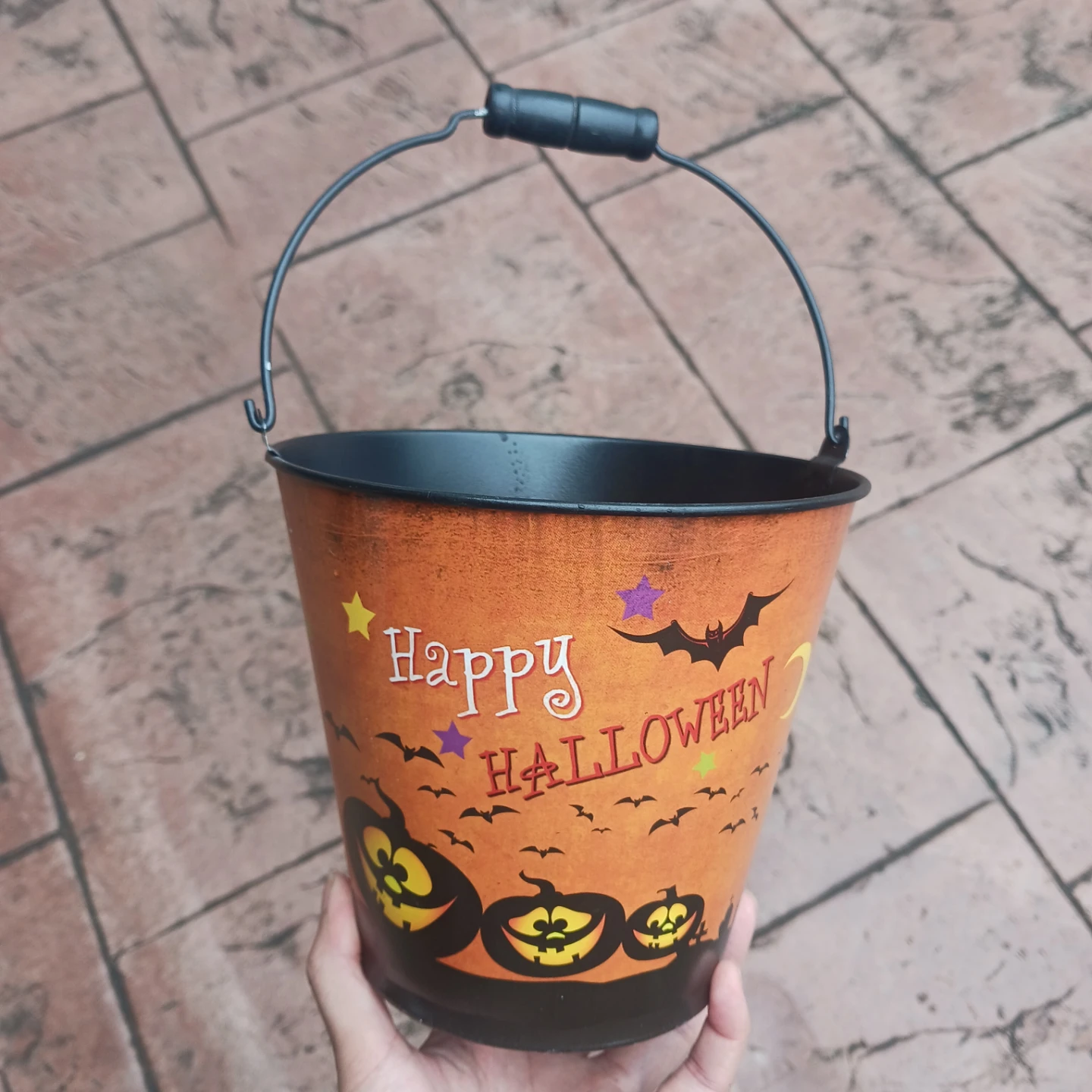 ハロウィンバケツ セット★カラテア　マコヤナ　の写真4枚目