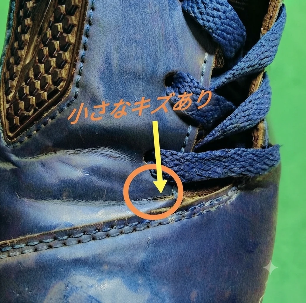 チャーキーズ スニーカー 24.0cm 青の写真8枚目