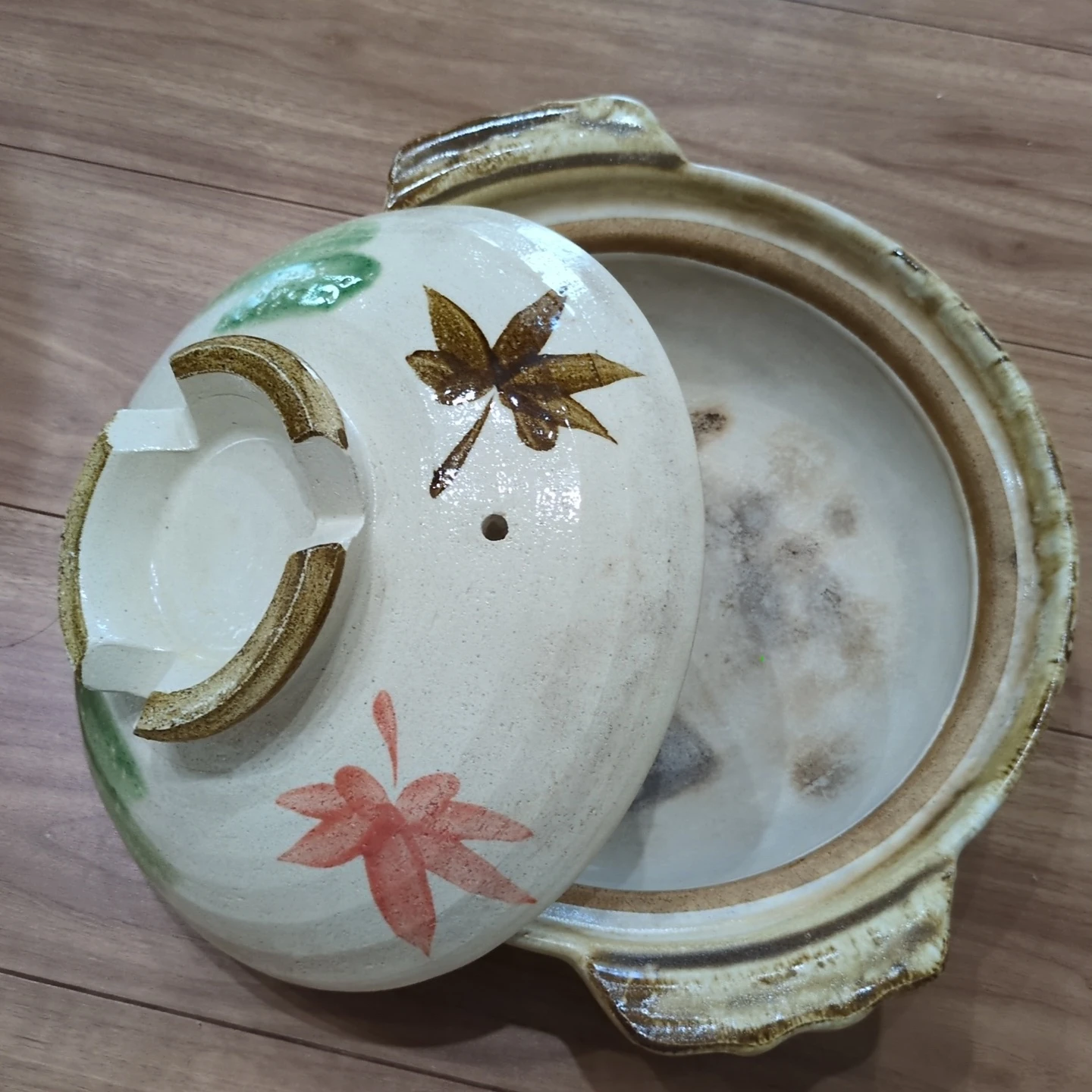 紅葉柄 土鍋 陶器 和食器