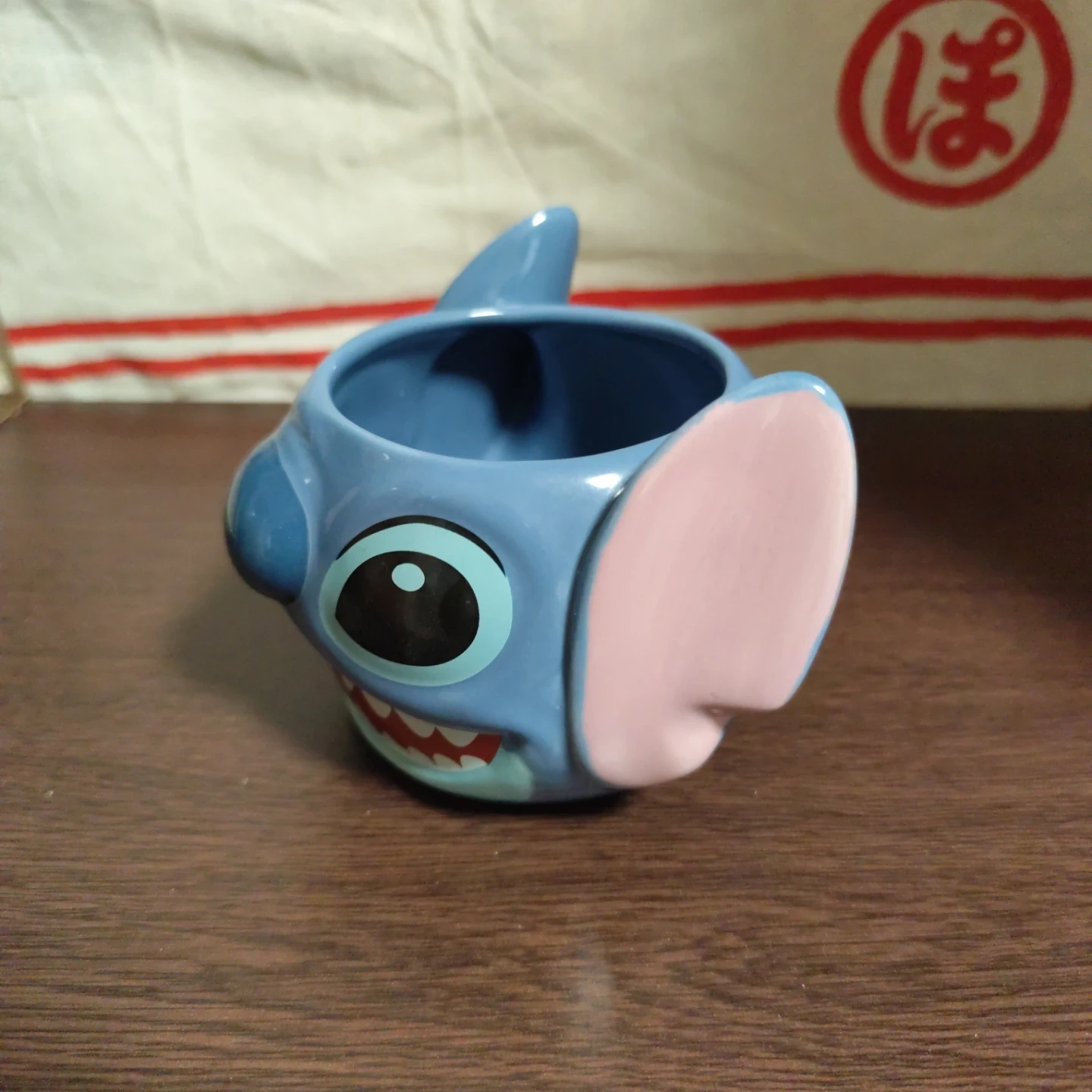 ディズニー リロ&スティッチ 3D立体フェイス型マグカップの写真2枚目