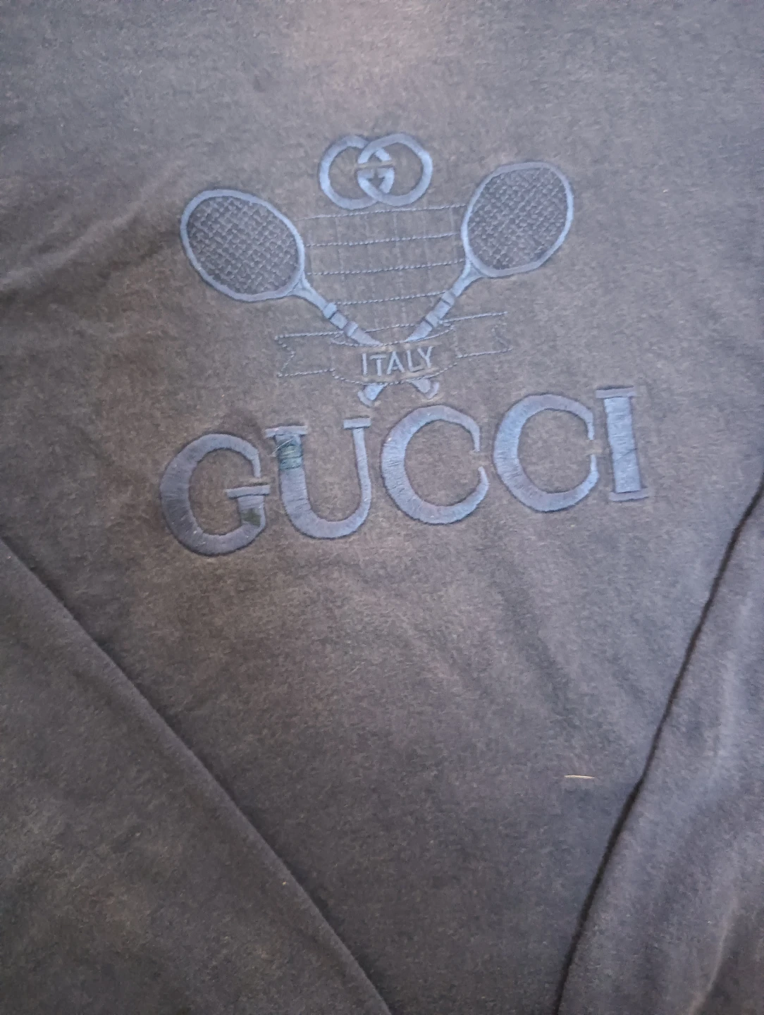 GUCCI グッチ GUCCI TENNIS 刺繍 長袖 ロング Tシャツの写真5枚目