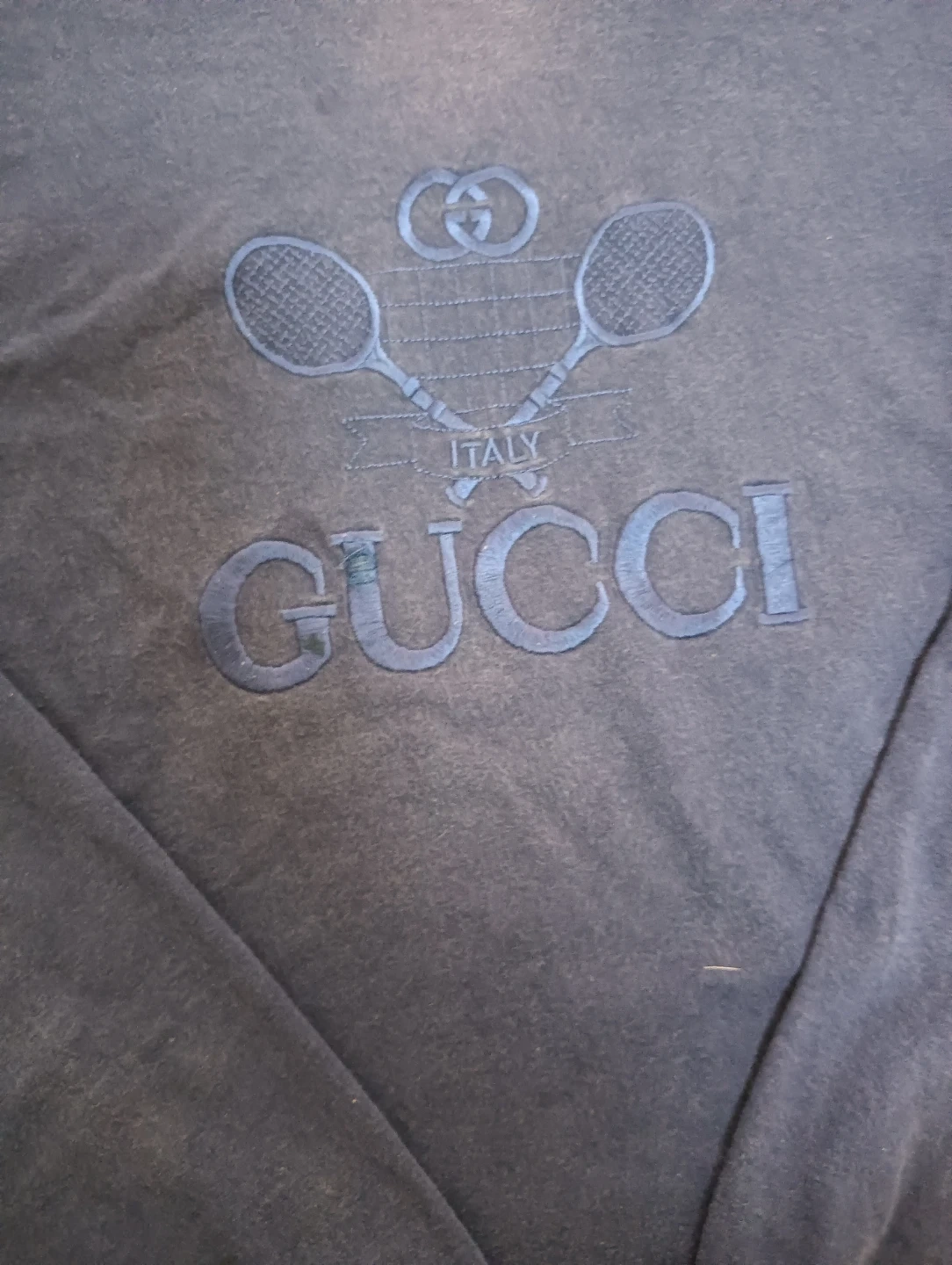 GUCCI グッチ GUCCI TENNIS 刺繍 長袖 ロング Tシャツの写真5枚目