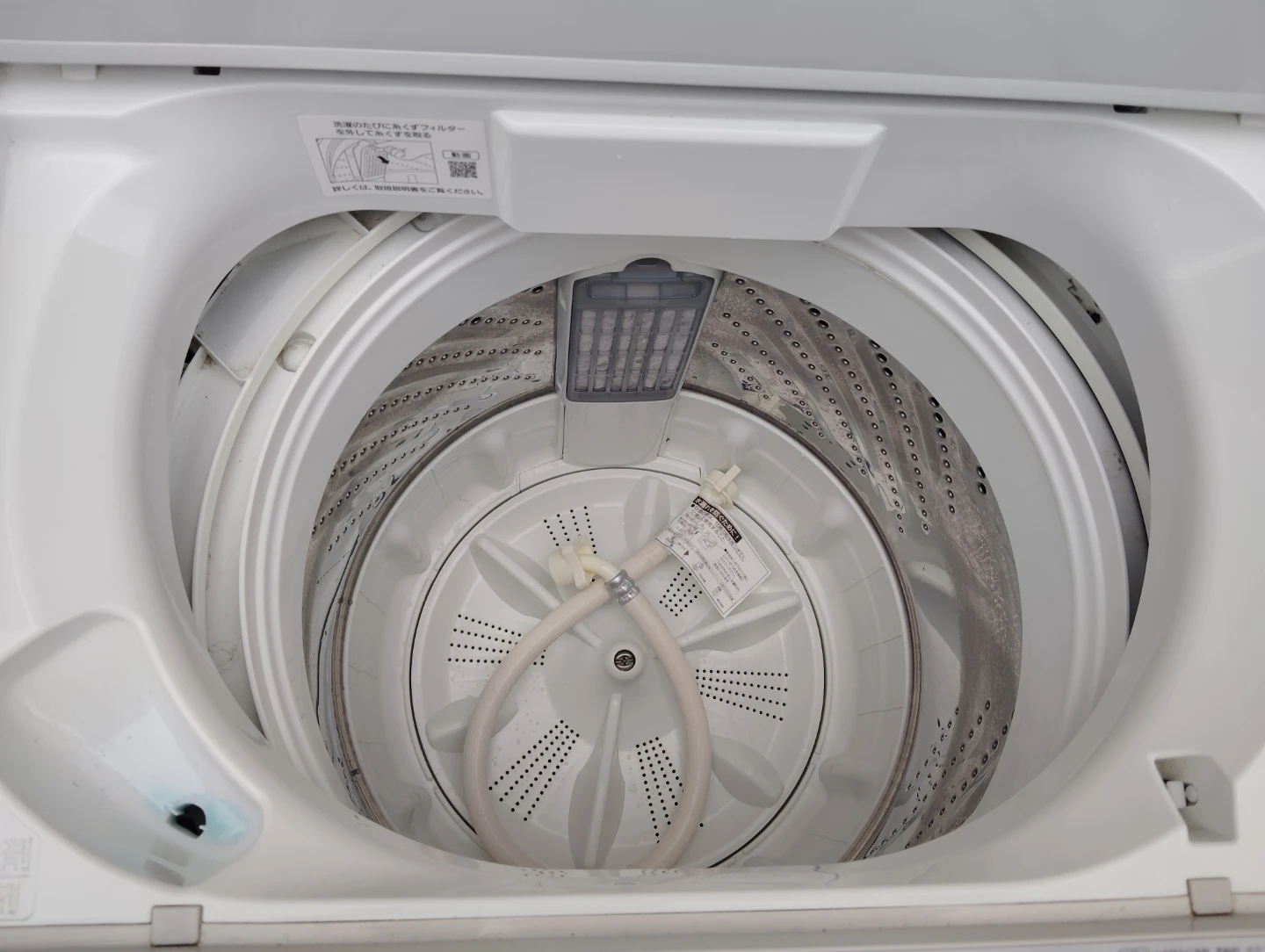 【お届けも可能です】2022年製 パナソニックPanasonic 洗濯機 7.0kg NA-F7PB1 かさ上げ台セットの写真5枚目