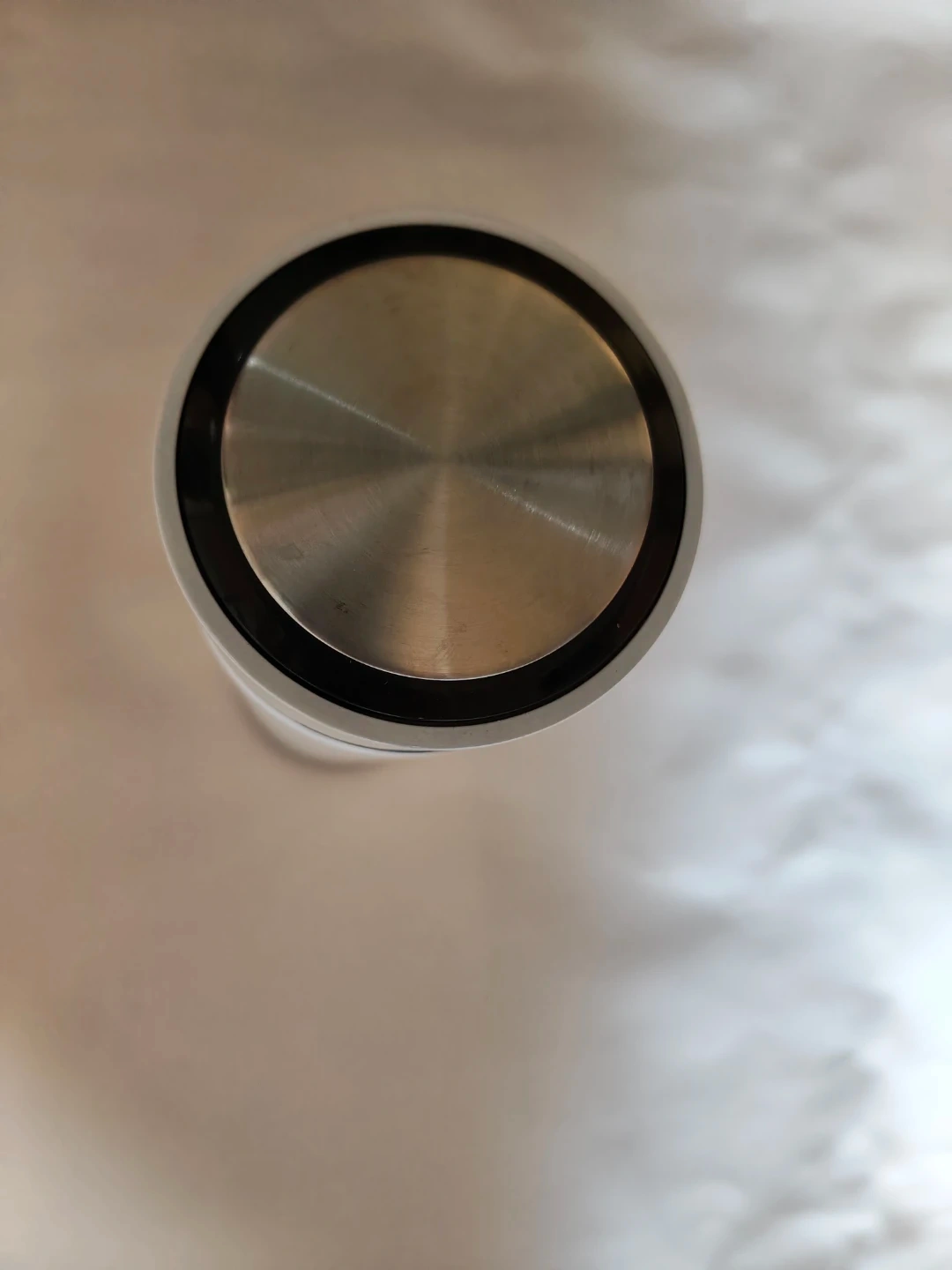 ステンレスボトル 真空断熱 白の写真4枚目