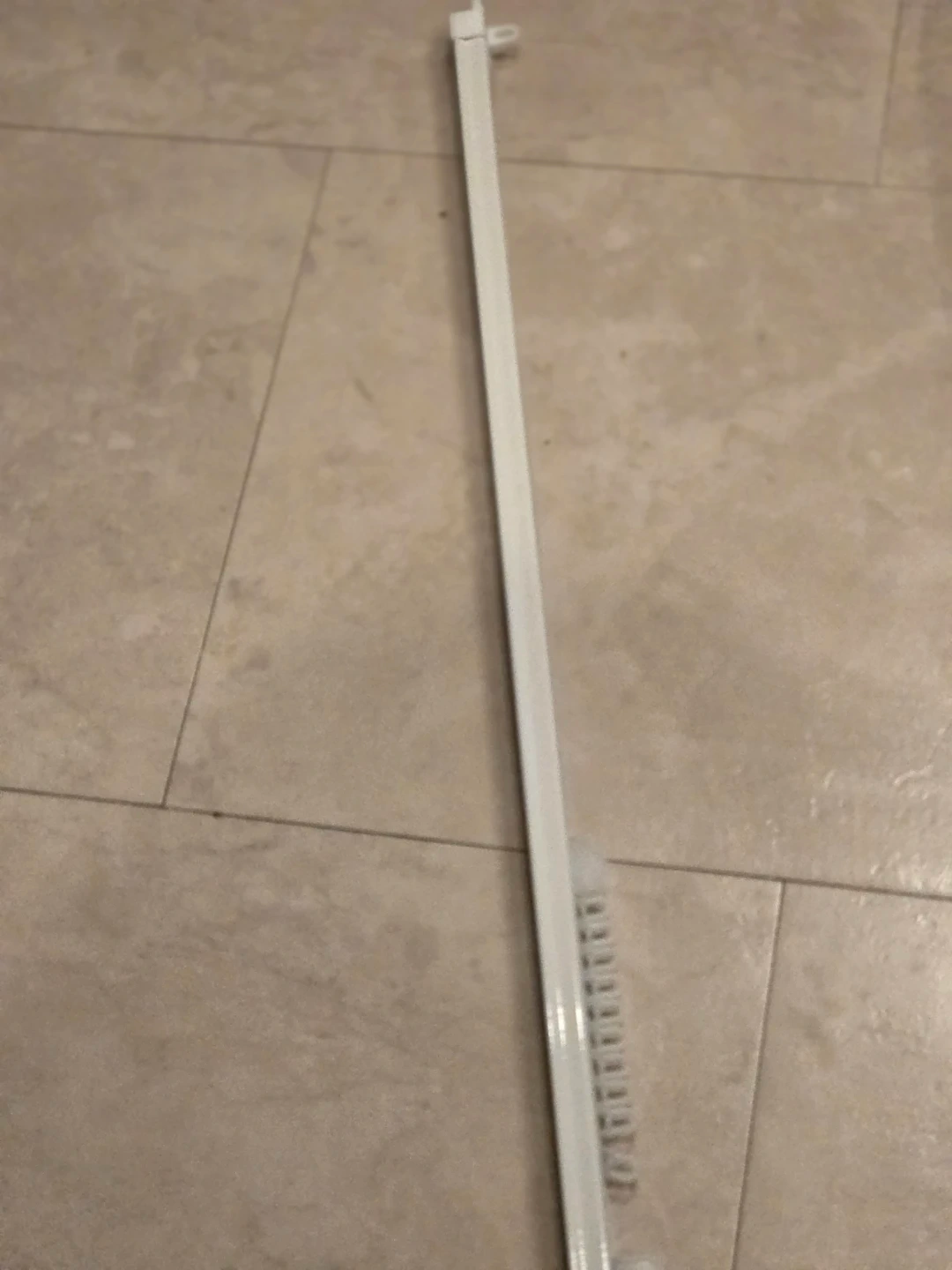 伸縮式カーテンレール シングル 120-210cm