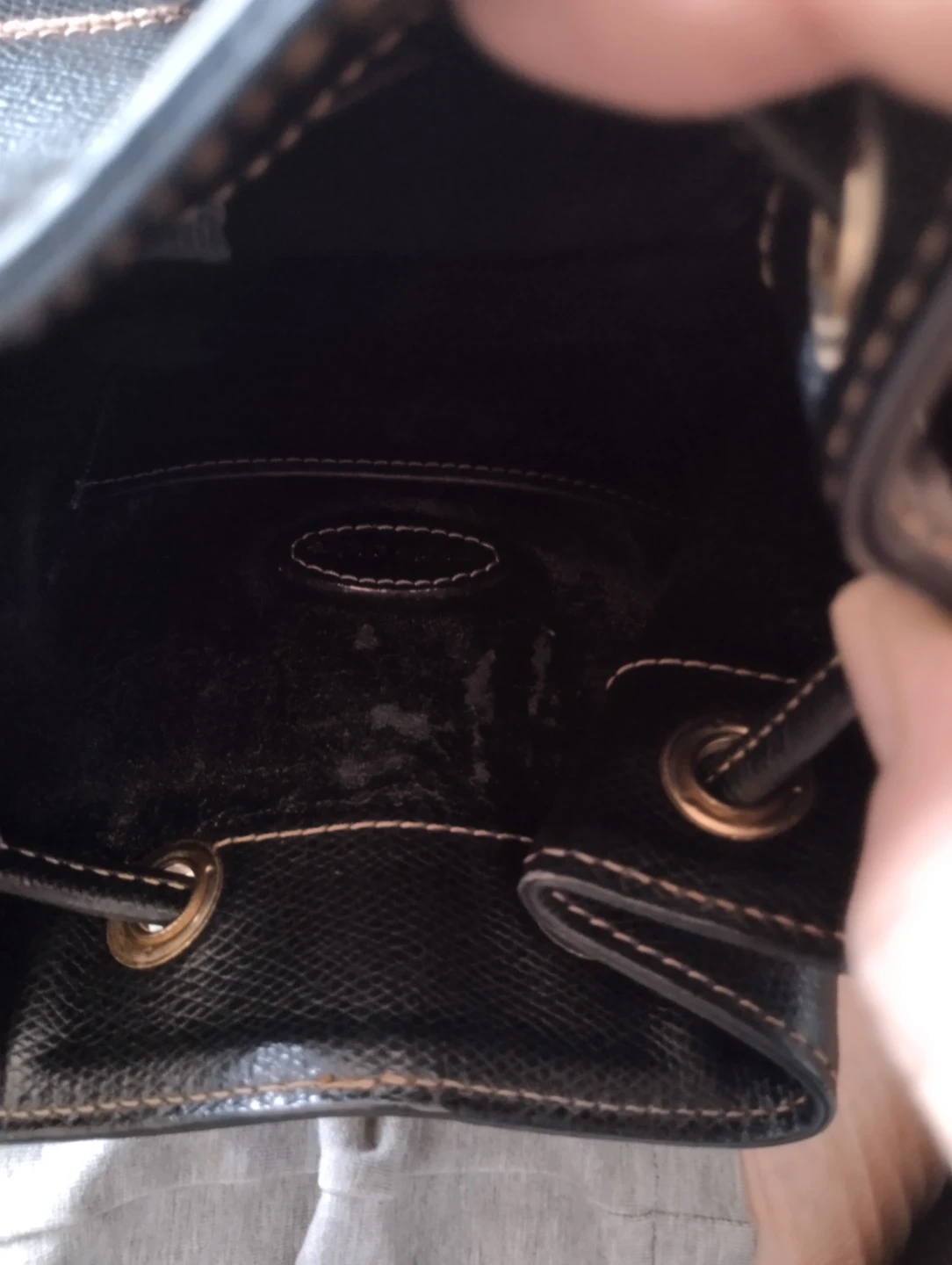 マリ・クレール ショルダーバッグ 黒の写真5枚目