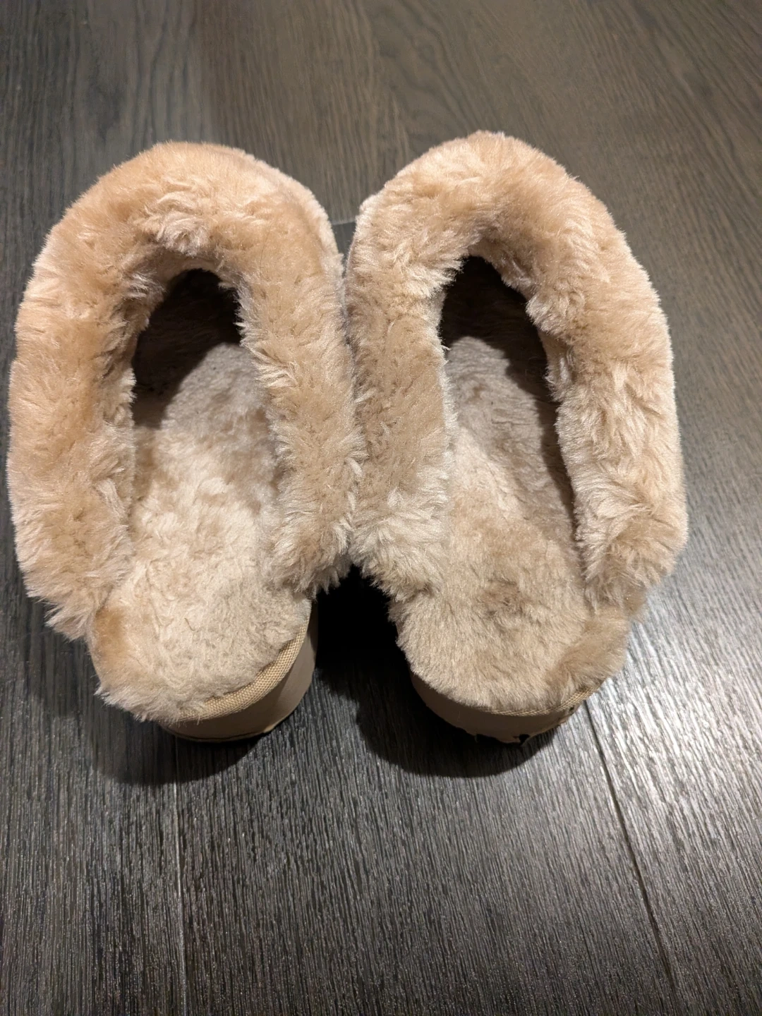 ボア サンダル ベージュの写真2枚目