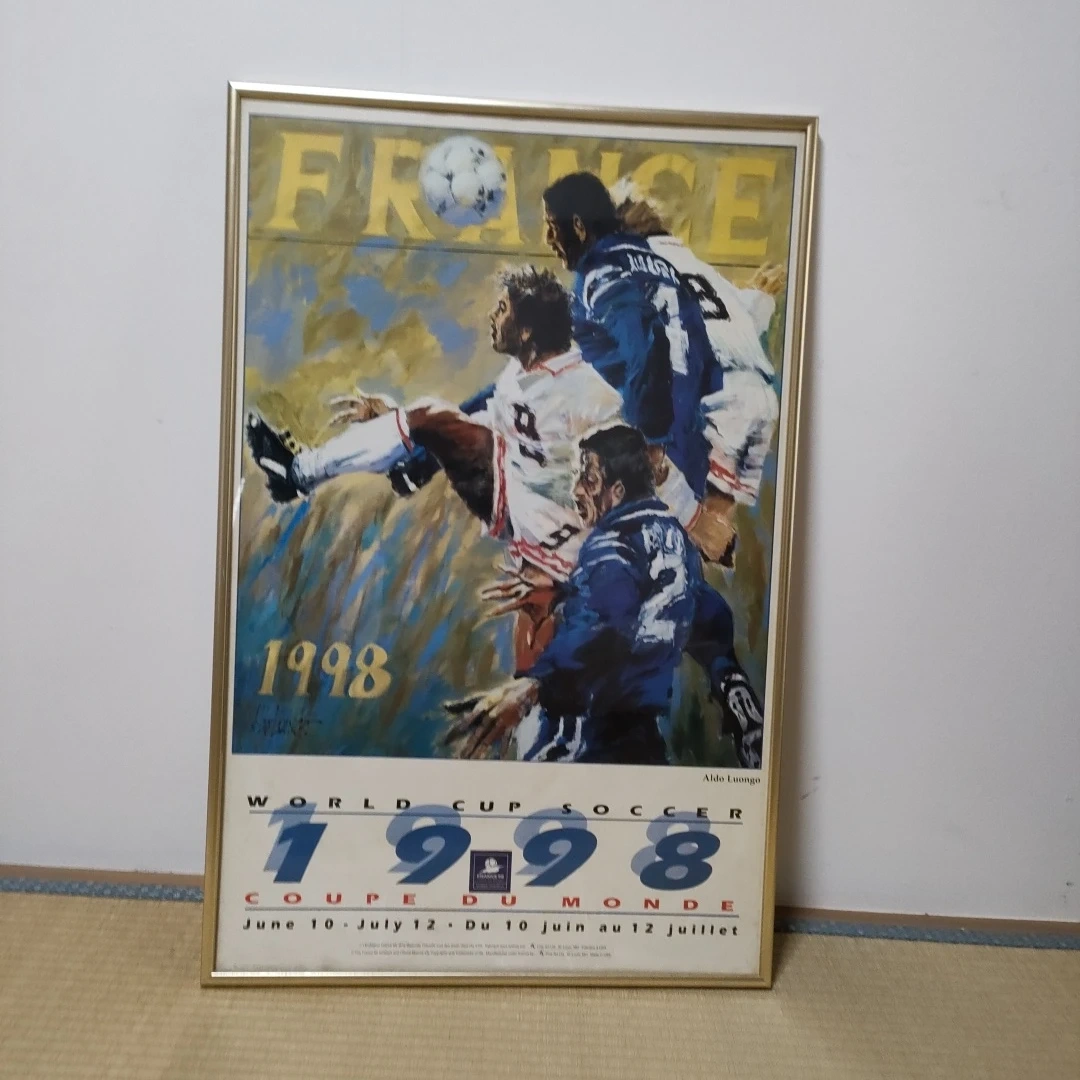 ワールドカップ フランス大会 ポスター