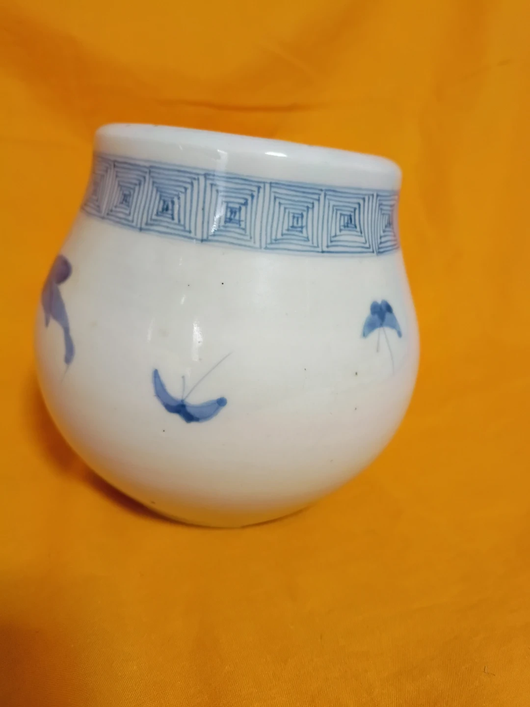 染付 陶器 鉢 花瓶 壺江戸時代物の写真2枚目