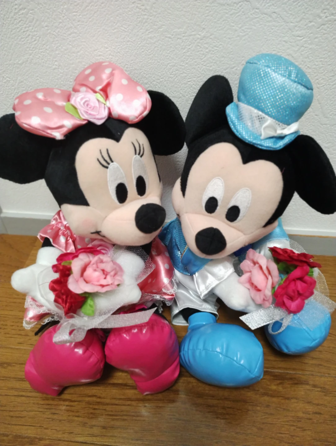 ディズニー ミッキー ミニー ぬいぐるみ 電報 ウェディングの写真5枚目