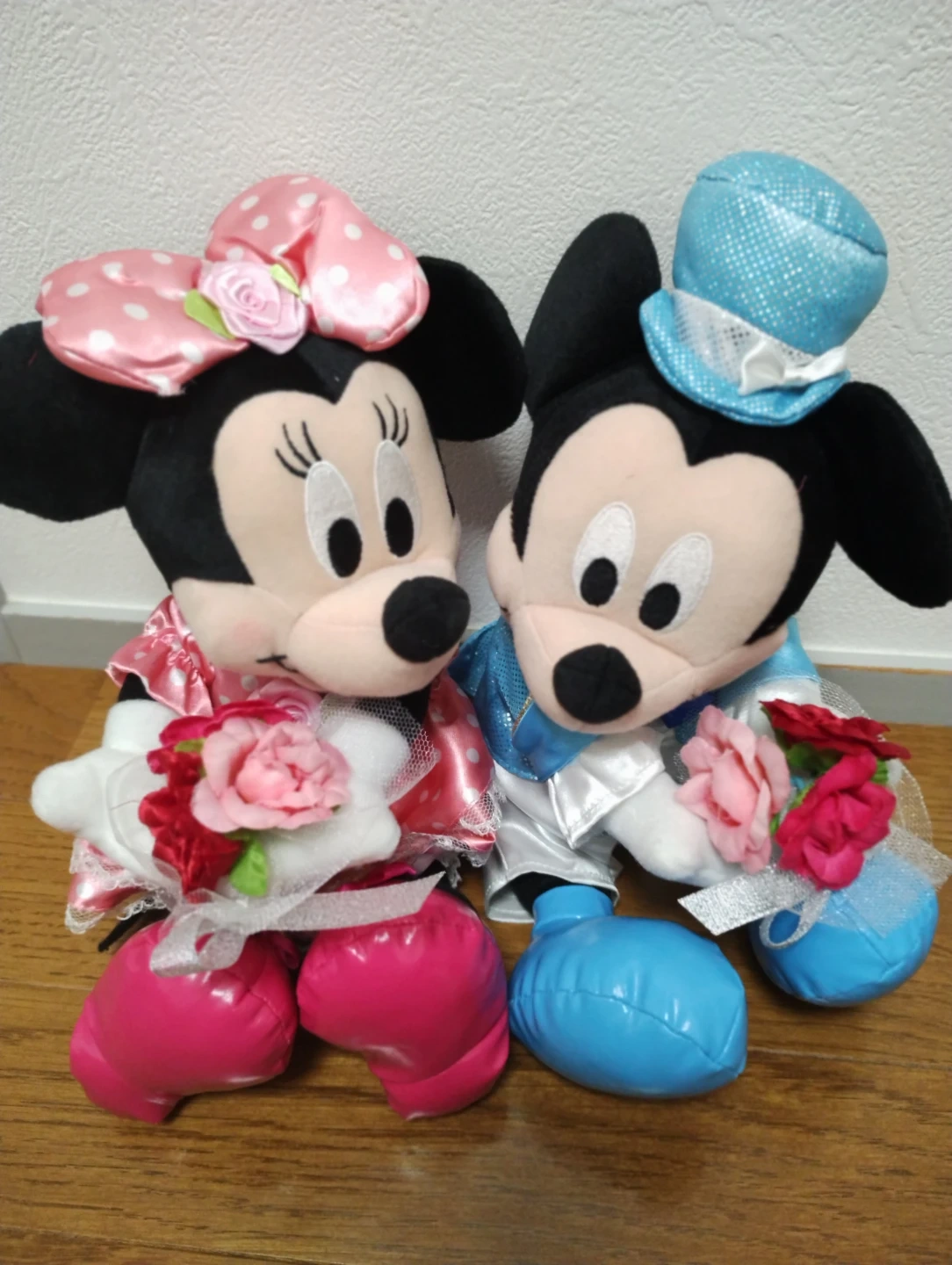 ディズニー ミッキー ミニー ぬいぐるみ 電報 ウェディングの写真5枚目