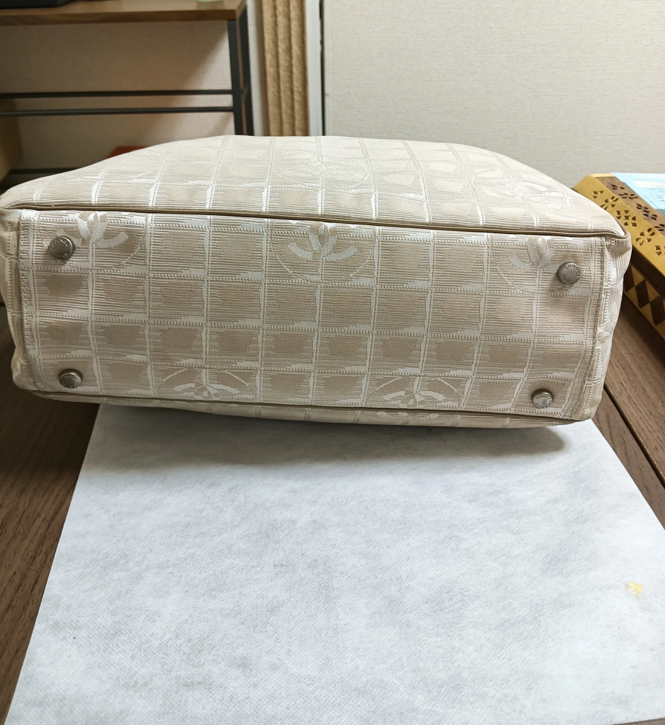 CHANEL シャネル ニュートラベルラインGM トートバッグの写真7枚目