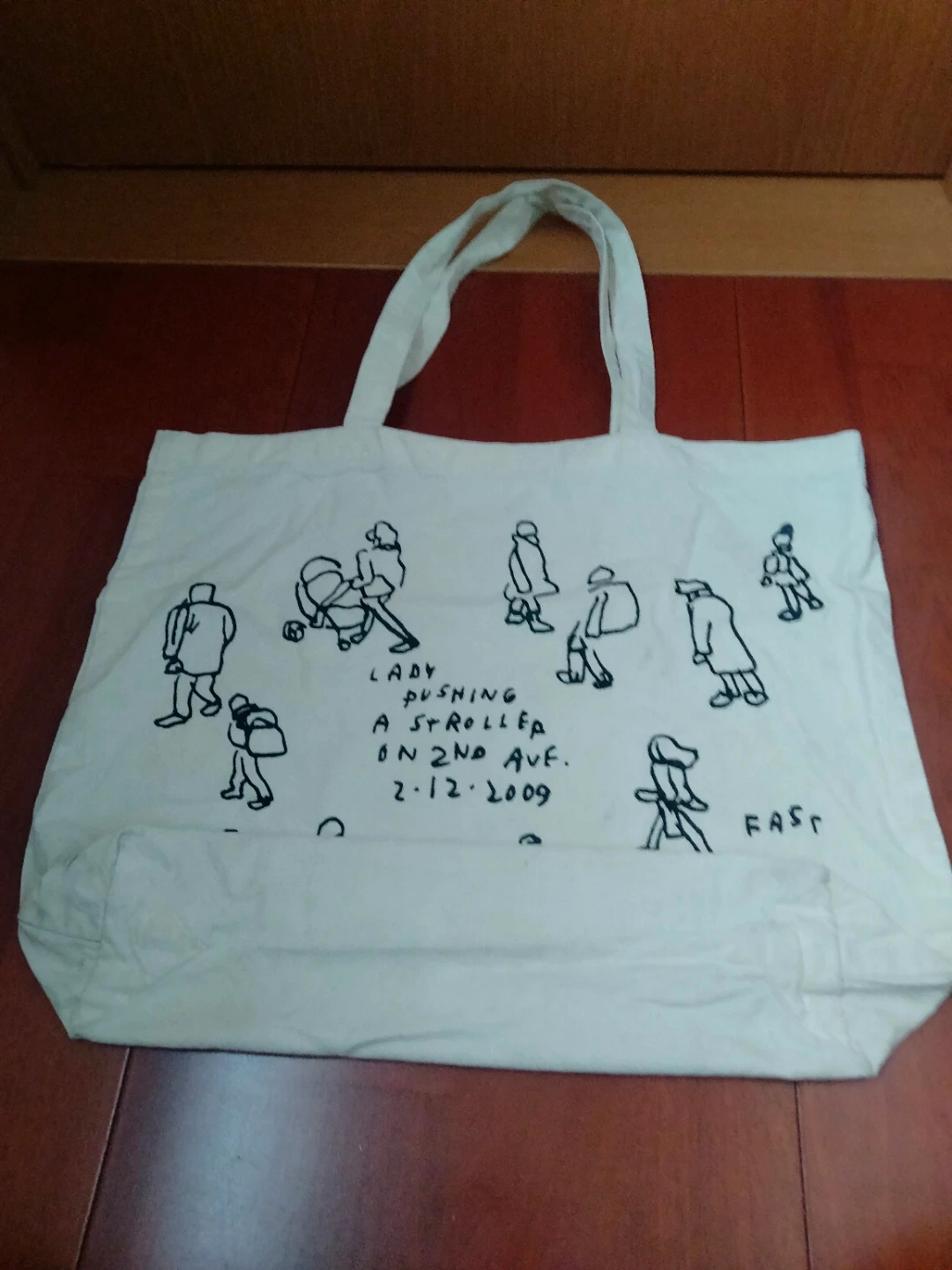 ユニクロ エコバッグ ジェイソンポラン コラボ商品 Мの写真4枚目