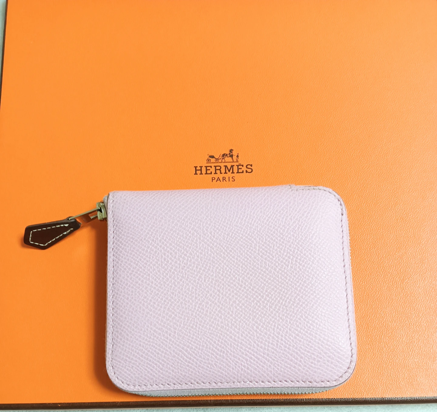 非常に美品。HERMES エルメス アザップシルクイン コンパクト お財布