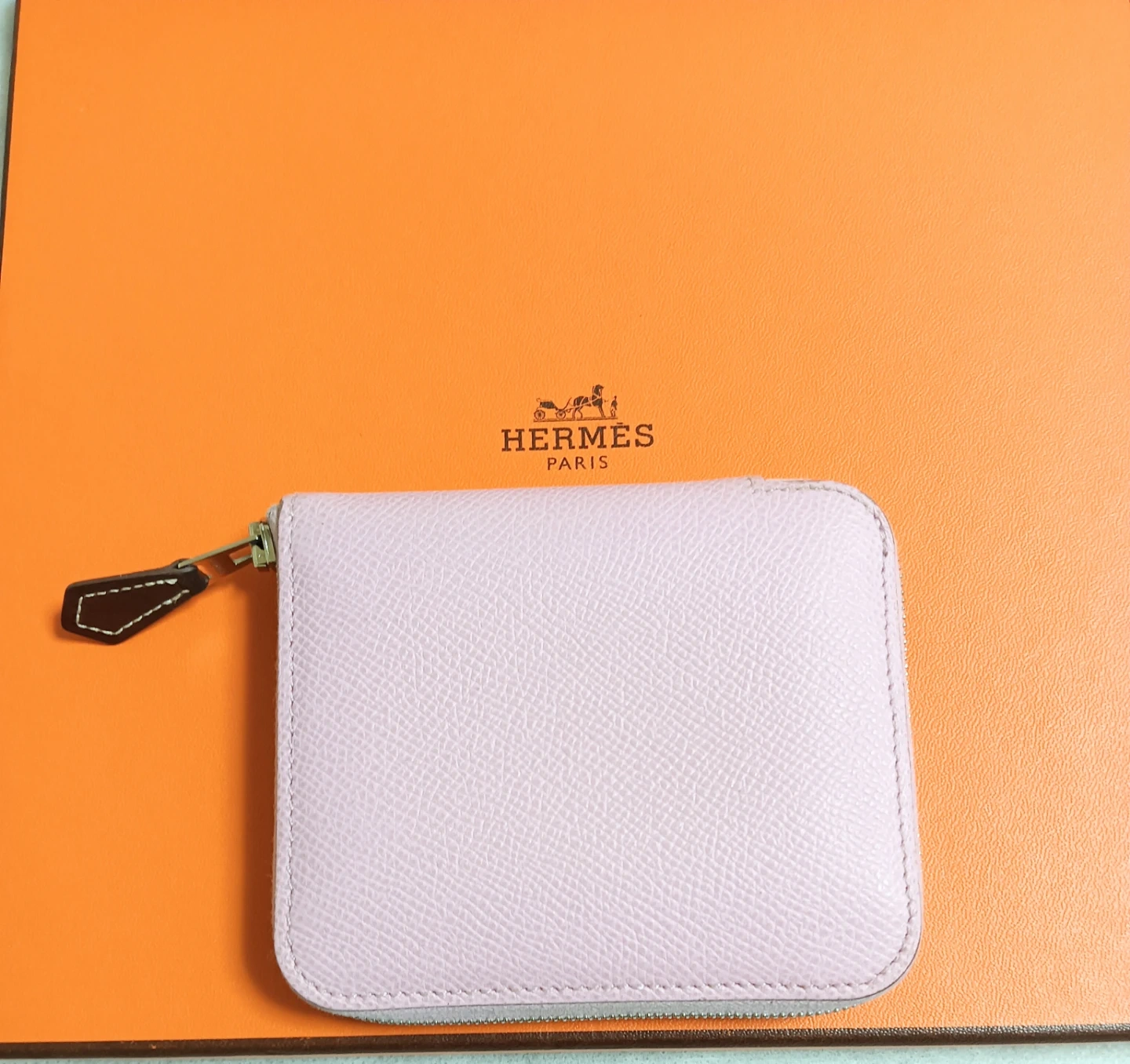非常に美品。HERMES エルメス アザップシルクイン コンパクト お財布