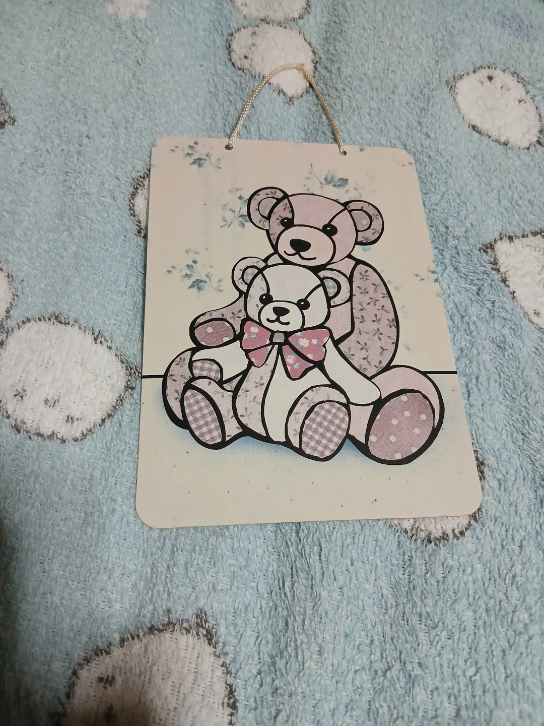 テディベア ウォールプレート