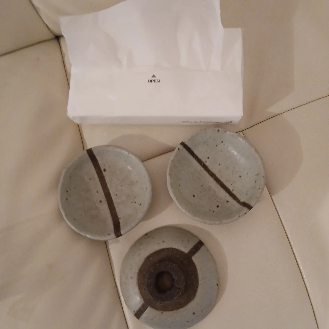 和食器 小皿 3枚セット 陶器の写真4枚目