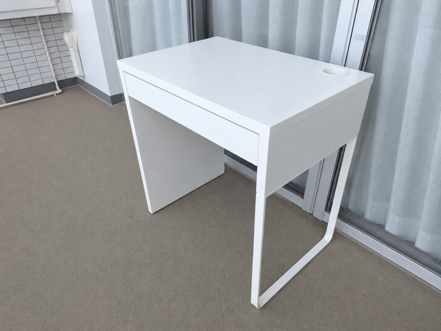 IKEA MICKE デスク ホワイト 73x50