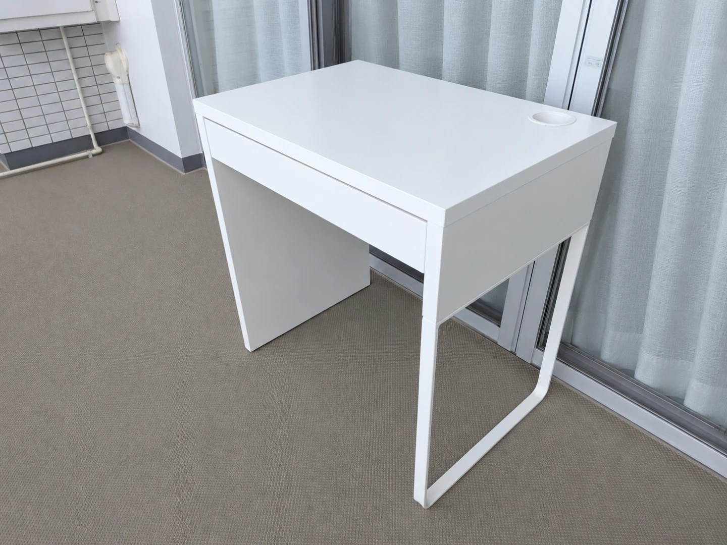 IKEA MICKE デスク ホワイト 73x50